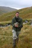 Chris with rocks
